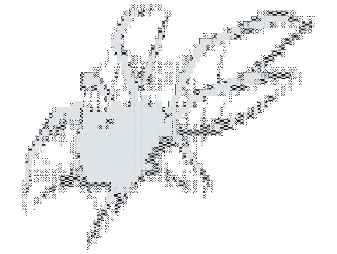 Spider web decoration